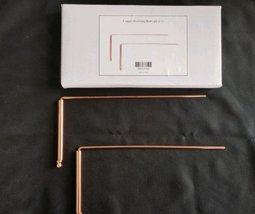 Copper dowsing rod 2pcs - copper, rod-