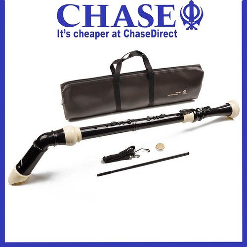 Bass recorder key f in - in,