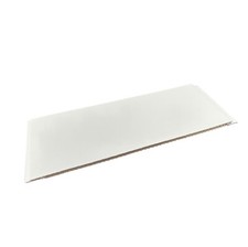 Plain White Gloss 8mm Bathroom Ceiling Panels PVC Shower Wall Kitchen Cladding