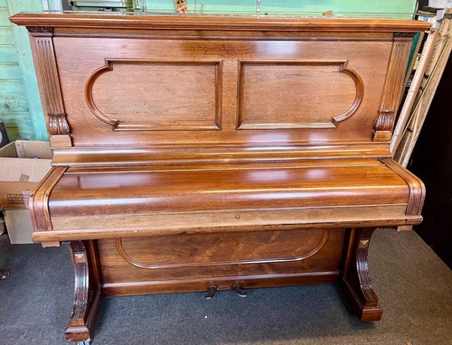 Steinway model upright piano - steinway, k