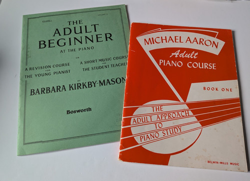 Adult piano course books - 2,