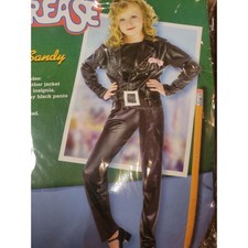 Grease Cool Sandy Costume Kids Size Small 4-6 Halloween Outfit