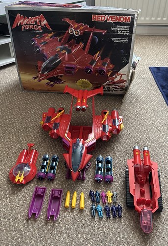 1987 bluebird toys manta force - toys,