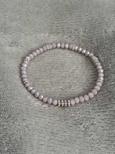 4mm amethyst lustre gemstone - 4mm,