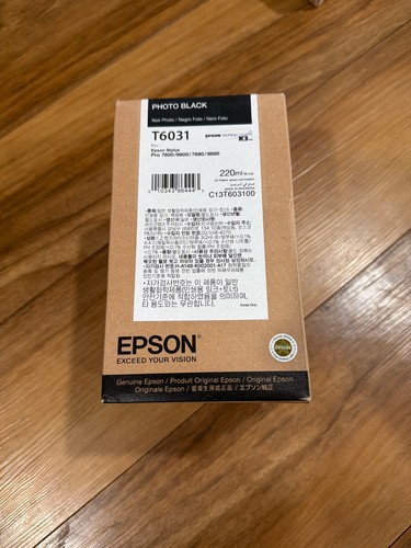Epson t6031 photo black ink - photo,