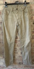 LEVI’S 511 Corduroy Jeans W34 L30 Rise 9” Beige Baby Cord Cotton Blend