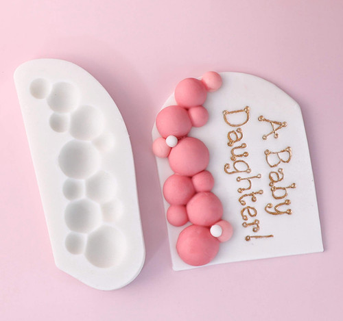 Balloon silicone fondant - silicone,