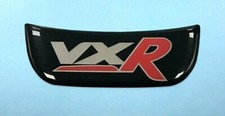 Vauxhall VXR Sticker 48mm HIGH GLOSS DOMED GEL Corsa 'D' Steering Wheel