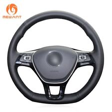 Steering Wheel Cover Wrap for Volkswagen VW Crafter Caddy Sharan Passat Up!