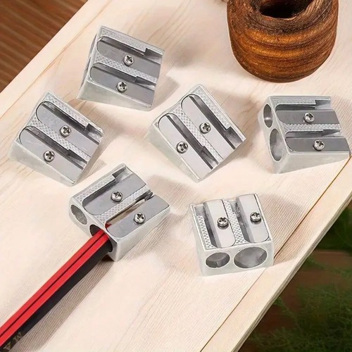 Pencil sharpener metal double - pencil,