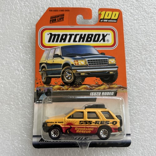 Matchbox isuzu rodeo 100 - isuzu, #100