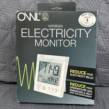 Owl Wireless Energy Electricity Monitor LCD Screen Live Usage Meter Portable USB