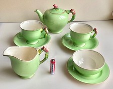 Royal Winton Green Rosebud Tea