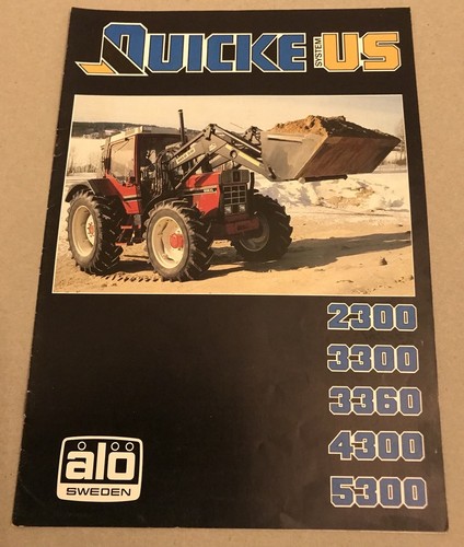 Quicke front loader - front, range