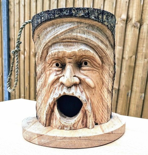 Wooden hand carved forest - carved,