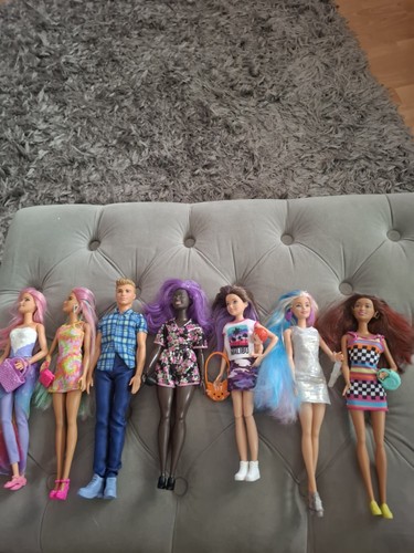 Large barbie doll joblot with - large,