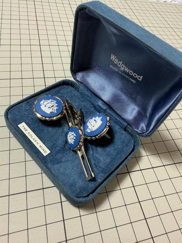 Wedgwood jasper cufflinks - wedgwood,
