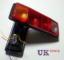 2x Rear Tail Stop Lights Lamps 4 Lights Dodge Truck Lorry Van Bus Pickup Chassis