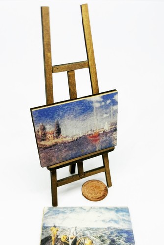 Dolls house easel - house, 2