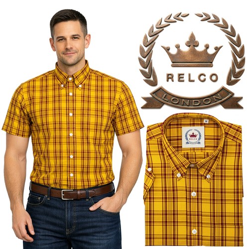 Relco men checked short - relco, men's