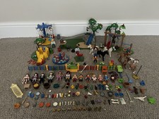 Playmobil Bundle Park Swings Sand Pit Figures Horses Accessories Tree Animals