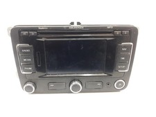 2012 SKODA OCTAVIA RADIO STEREO HEAD UNIT 3T0035191A *NEEDS CODE