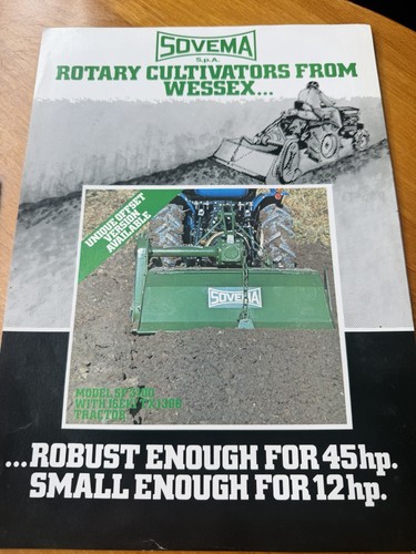 Sovema tractor rotavator sales - rotavator,