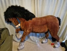 Hansa Life Size Brown Horse