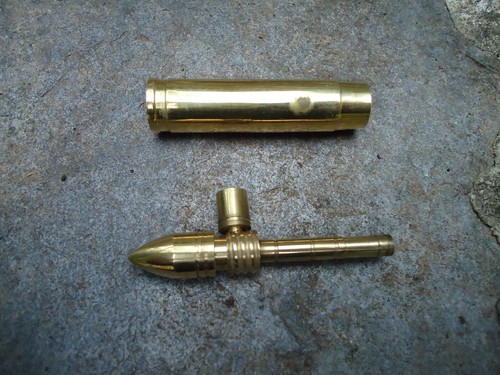 Shell smoking pipe - pipe, trench