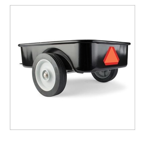 Black steel pedal tractor - pedal,