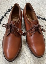 Crockett & Jones Women’s brown all around leather Swan Selbourne shoes size 5