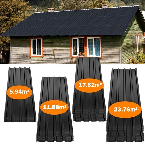 12x 48x metal - cladding, roof