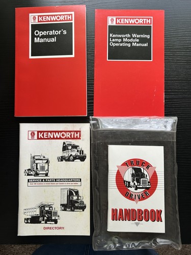 Kenworth owner manual books - manual,