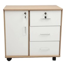 3 Drawer Mobile File Cabinet