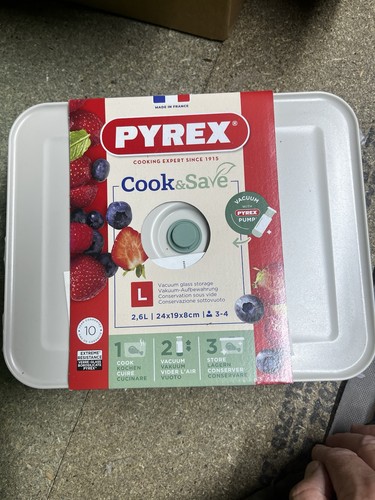 Pyrex cook save vacuum 6l - pyrex,