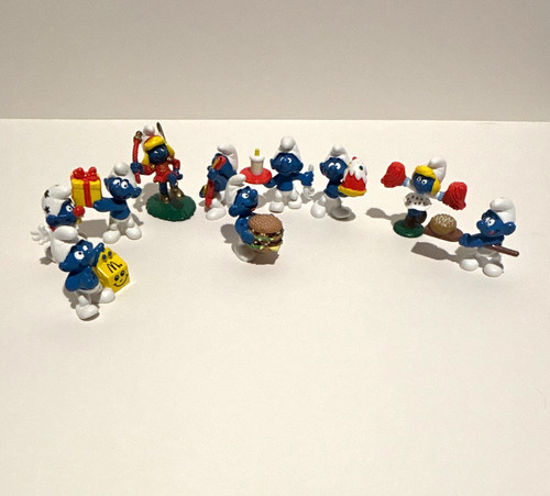 Mcdonald smurfs 1996 happy - mcdonald’s,