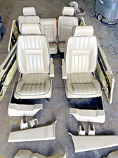 Range Rover P38 Cream Leather Electric Seat Set Interior with door cards