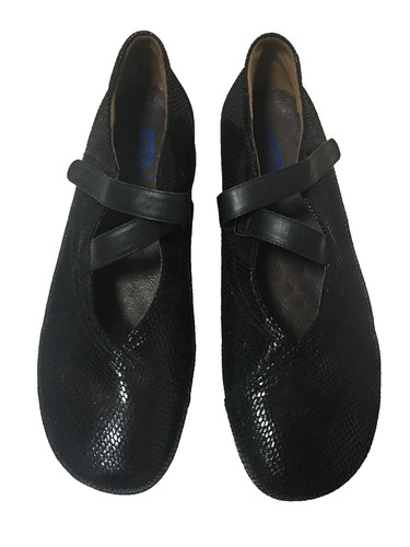 Wolky size black shiny - size,