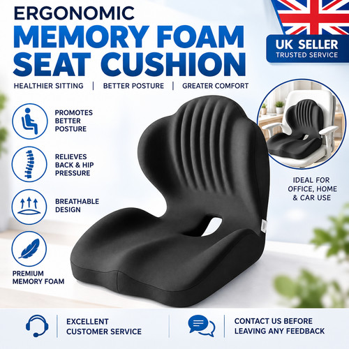 Ergonomic memory foam - ergonomic, coccyx