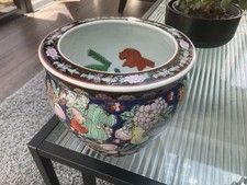 Vintage Chinese Fish Bowl