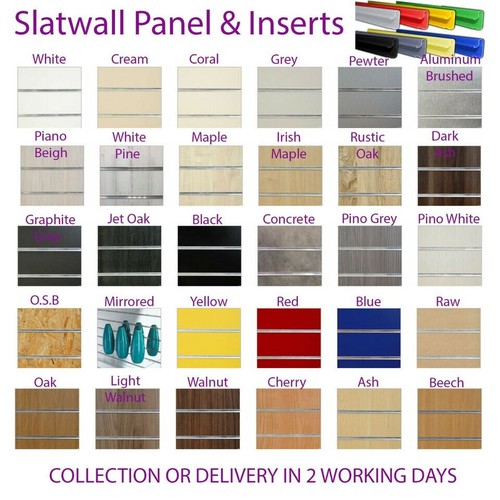 Slat wall panel size - slat,