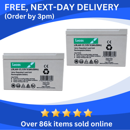 Lucas 12v 9ah - x,