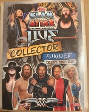Topps Slam Attax Live WWE Trading Card Set With Binder (Missing Only 7 Cards)