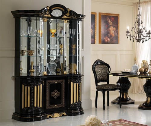 New italian betty black - black/gold, 3