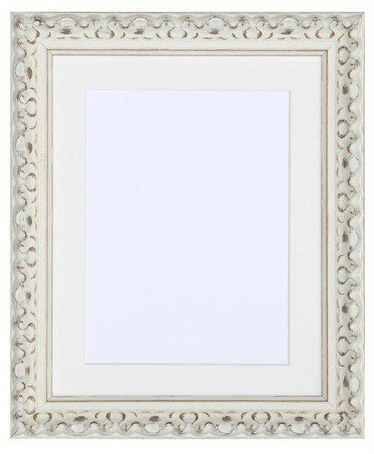 White vintage ornate - white,