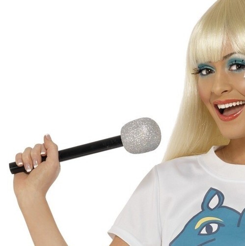Music fancy dress - dress, microphone