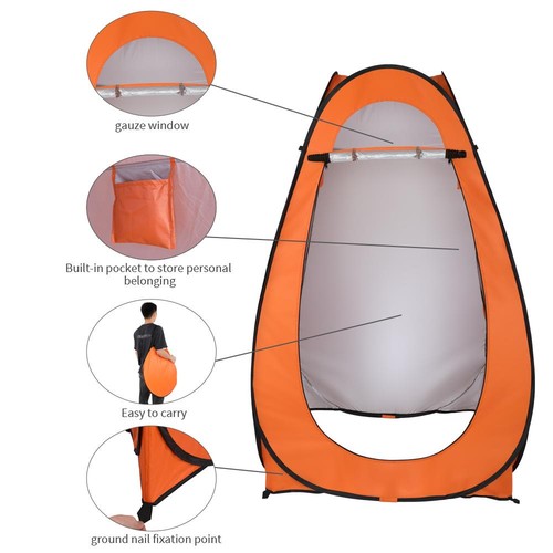 Piece portable pop toilet - 1,