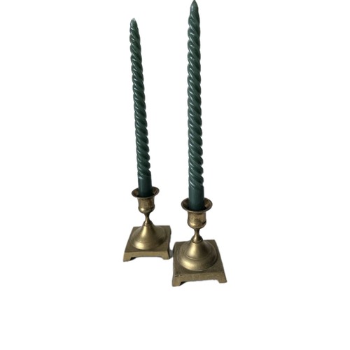 Vintage pair brass - pair, of