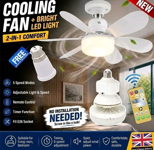 40w led ceiling fan - 40w, light