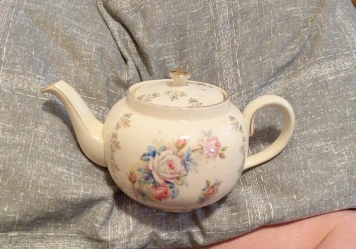 Vintage sadler teapot - –, pink